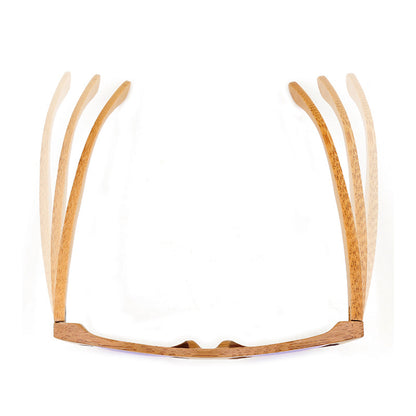 Gafas de sol polarizadas de bambú