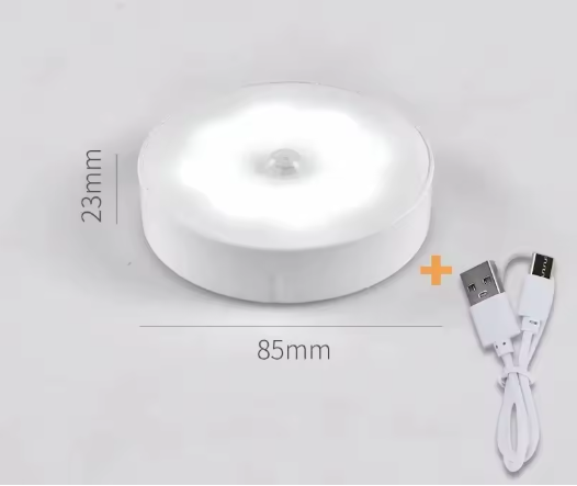 3 pcs Luz LED con Sensor de Movimiento Inalámbrica - Solo $519 MXN
