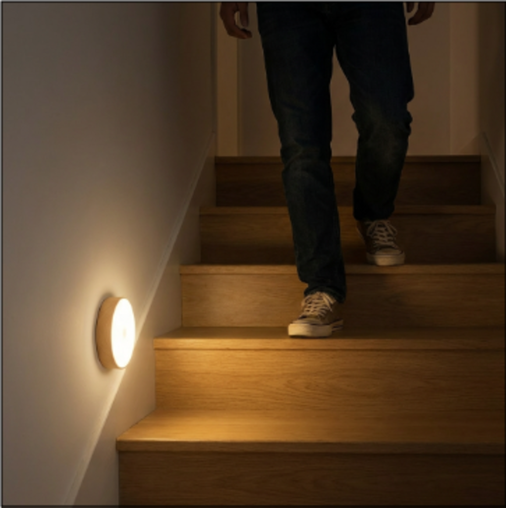 3 pcs Luz LED con Sensor de Movimiento Inalámbrica - Solo $519 MXN