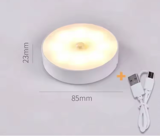3 pcs Luz LED con Sensor de Movimiento Inalámbrica - Solo $519 MXN