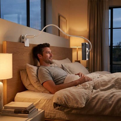 Soporte Flexible “Lazy Arm” para Celular y Tablet – Ultra Cómodo