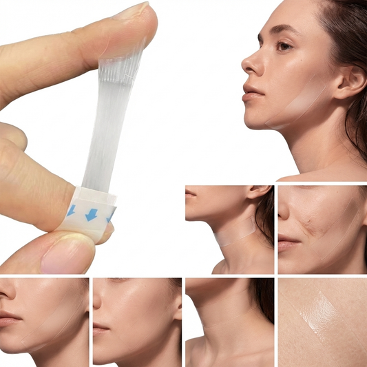 Cinta Invisible V Lift para Rostro | Tape Adhesivo Facial
